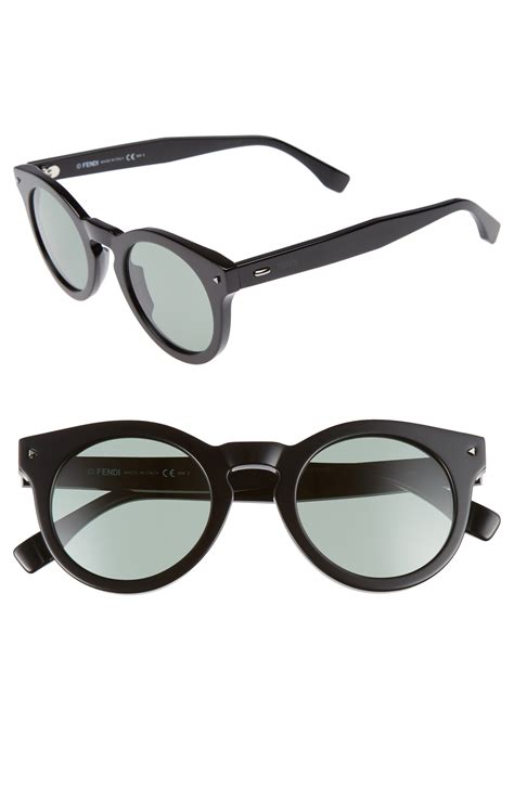 fendi men's round mirrored acetate sunglasses|Fendi Men's Round Mirrored Acetate Sunglasses.